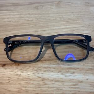 Ralph Lauren RL 6225U Eyeglass Frames Black Unisex 54 17 145 Matte Black Polo